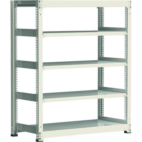 ■IRIS 中量ラック500 セット W1800*D900*H2100 基本 5段 M5K1890215(2069823)[法人限定][直送元]