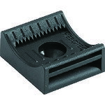 ■HEBOTEC フックアンドループバンド20mm幅 ベース固定具 ケーブル径8-35mm M4・M5ねじ止め 10個入り 30..