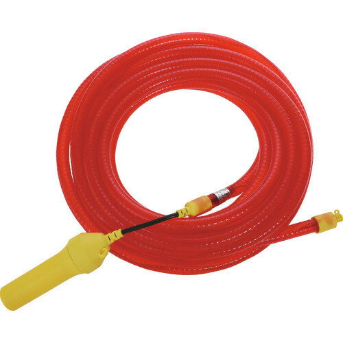 ■TRUSCO LEDチューブ 赤 22パイX10M 乾電池式 LEDT10R(2072738)