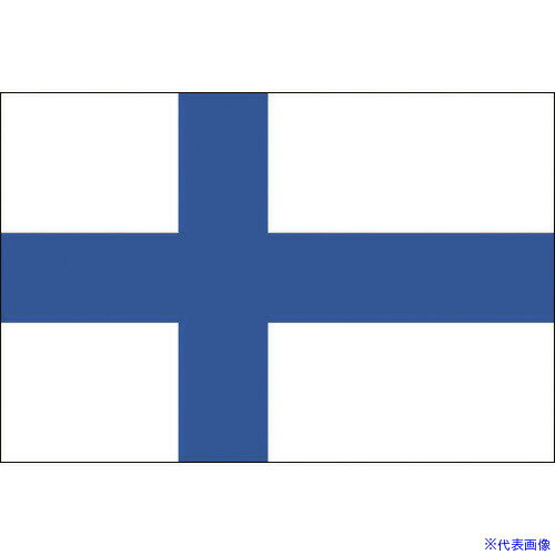 ■東京製旗 国旗No.1(70×105cm) フィンランド 416643(2073753)