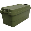■TRUSCO トランクカーゴ フラット天板仕様 70L ОD色 ODCF70(2073999)