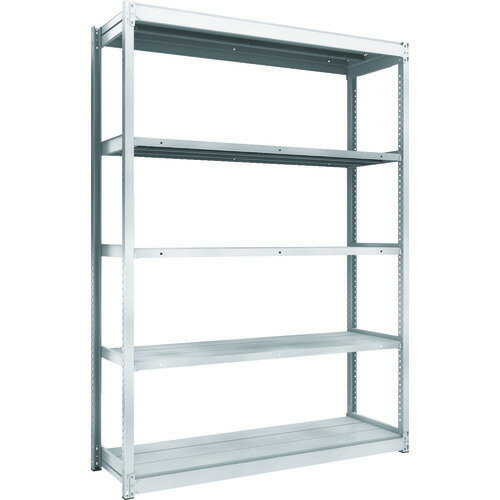 ■TRUSCO TUG型軽量棚100kg単体 1540X474XH2100 5段 TUG10075S5(2075343)[法人限定][直送元]