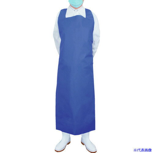 ■積水 抗菌バリカルエプロン 青 S HPKBBS(2077606)