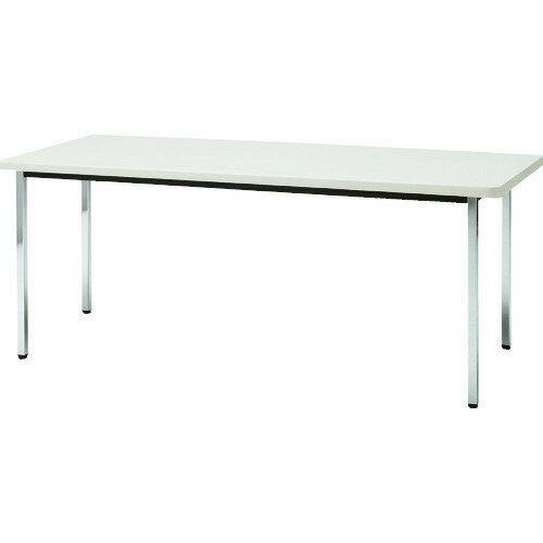 オレンジブック トラスコ中山　TRUSCOTRUSCO 会議用テーブル 1200X600XH700 角脚 下棚無し ホワイト 〔品番:TDS1260W〕[ 注番:2082253]特長●脚が固定式ですので安定感があり、据置用として適してます。●エッジ材質はエラストマエッジです。仕様●間口(mm)：1200●奥行(mm)：600●高さ(mm)：700●天板色：ホワイト●天板厚さ(mm)：28●品番：TDS1260（色記号）仕様2●組立式。天板：28mm厚メラミン化粧板・フラッシュ構造・エラストマエッジ。脚部：31mm角パイプクロームメッキ・アジャスター付。●下棚なし●組立式●対辺17mmのスパナが必要になります。●アジャスター付材質/仕上●天板：28mm厚メラミン化粧板・フラッシュ構造・エラストマエッジ●脚部：スチール31mm角（クロムメッキ）セット内容/付属品注意原産国（名称）日本JANコード4550414073467本体質量15kgオレンジブック トラスコ中山　TRUSCOTRUSCO 会議用テーブル 1200X600XH700 角脚 下棚無し ホワイト 〔品番:TDS1260W〕[注番:2082253][本体質量：15kg]《包装時基本サイズ：610×1215×105》〔包装時質量：22kg〕分類》オフィス・住設用品》オフィス家具》会議用テーブル☆納期情報：メーカー直送品（送料元払い）【法人限定＝会社名ご記入お願い致します。】 ※北海道・沖縄・離島は運賃別途商品も含む