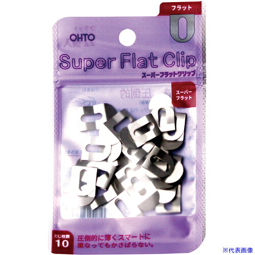 オレンジブック トラスコ中山　TRUSCOOHTO スーパーフラットクリップ シルバー 22個入 〔品番:SFC380〕[ 注番:2085703]特長●少ない枚数をとじることに特化したクリップです。●とじた書類を重ねてもスッキリと厚くなりません。●ゼムクリップよりも強く、さらに薄くとじられる画期的なクリップです。仕様●とじ枚数(枚)：10●幅(mm)：12●厚さ(mm)：1.6●全長(mm)：19仕様2材質/仕上セット内容/付属品注意原産国（名称）日本JANコード4971516024346本体質量12gオレンジブック トラスコ中山　TRUSCOOHTO スーパーフラットクリップ シルバー 22個入 〔品番:SFC380〕[注番:2085703][本体質量：12g]《包装時基本サイズ：121×76×6》〔包装時質量：12g〕分類》オフィス・住設用品》文具・事務用品》クリップ☆納期情報：メーカー取り寄品（弊社より発送）