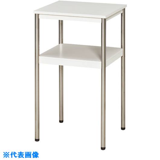 オレンジブック トラスコ中山　TRUSCONAIKI 電話台 〔品番:TS93W〕[ 注番:2088404]特長仕様●外形寸法(mm)幅×奥行×高さ：400×400×700仕様2●ホワイト●ノックダウン式材質/仕上●天板●棚板：ポリ化粧板●脚部：φ25mmステンレスクラッドパイプセット内容/付属品●アジャスター付注意原産国（名称）日本JANコード本体質量4.3kgオレンジブック トラスコ中山　TRUSCONAIKI 電話台 〔品番:TS93W〕[注番:2088404][本体質量：4.3kg]分類》オフィス・住設用品》オフィス家具》デスクシステム☆納期情報：オレンジブック掲載以外でメーカー直送品【法人限定＝会社名ご記入お願い致します。】