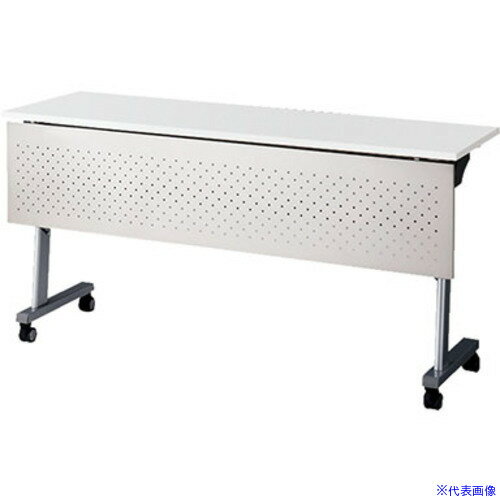 ■NAIKI 会議用テーブル KFH1545SPTWH(2089423)[送料別途お見積り][法人限定][外直送]