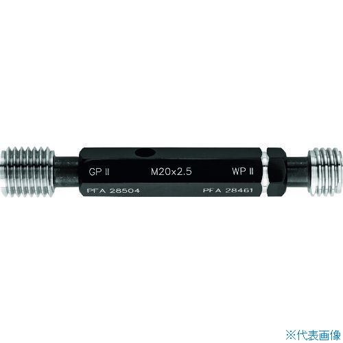 オレンジブック トラスコ中山　TRUSCOWATERS メートルねじ工作用プラグゲージ(旧JIS) 〔品番:WGPWP2M20X1.5〕[ 注番:2089585]特長●従来JIS規格のメートルねじ用プラグゲージで、片側が通り(GP)、もう一方が止まり(WP)になっています。用途●ねじの精度検査用。仕様●ゲージ方式：従来JIS規格(JIS B0251&B0252付属書)●呼び寸法(mm)：M20●ピッチ(mm)：1.5●等級(級)：2●ゲージ種類：GP/WP仕様2材質/仕上セット内容/付属品注意原産国（名称）インドJANコード4534644109752本体質量164gオレンジブック トラスコ中山　TRUSCOWATERS メートルねじ工作用プラグゲージ(旧JIS) 〔品番:WGPWP2M20X1.5〕[注番:2089585][本体質量：164g]《包装時基本サイズ：40×130×40》〔包装時質量：200g〕分類》測定・計測用品》測定工具》ゲージ☆納期情報：仕入れ先通常在庫品 (欠品の場合有り)