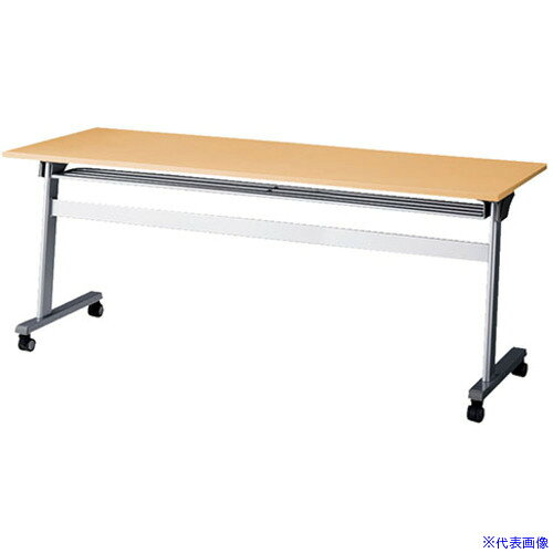 オレンジブック トラスコ中山　TRUSCONAIKI 会議用テーブル 〔品番:KFH1860TSW〕[ 注番:2089698]特長仕様●間口(mm)：1800●奥行(mm)：600●高さ(mm)：720●天板色：シルクウッド●色：シルクウッド仕様2●リフトアップキャスター使用材質/仕上●天板：メラミン化粧板ABSエッジ●脚部：スチール楕円パイプ塗装仕上セット内容/付属品●棚付、アジャスター付注意原産国（名称）日本JANコード本体質量44kgオレンジブック トラスコ中山　TRUSCONAIKI 会議用テーブル 〔品番:KFH1860TSW〕[注番:2089698][本体質量：44kg]分類》オフィス・住設用品》オフィス家具》会議用テーブル☆納期情報：オレンジブック掲載以外でメーカー直送品【法人限定＝会社名ご記入お願い致します。】