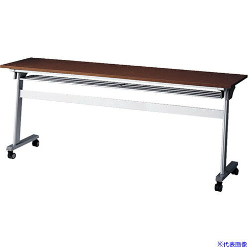 オレンジブック トラスコ中山　TRUSCONAIKI 会議用テーブル 〔品番:KFH1845TWN〕[ 注番:2089837]特長仕様●間口(mm)：1800●奥行(mm)：450●高さ(mm)：720●天板色：ウォールナット●色：ウォールナット仕様2●リフトアップキャスター使用材質/仕上●天板：メラミン化粧板ABSエッジ●脚部：スチール楕円パイプ塗装仕上セット内容/付属品●棚付、アジャスター付注意原産国（名称）日本JANコード本体質量39kgオレンジブック トラスコ中山　TRUSCONAIKI 会議用テーブル 〔品番:KFH1845TWN〕[注番:2089837][本体質量：39kg]分類》オフィス・住設用品》オフィス家具》会議用テーブル☆納期情報：オレンジブック掲載以外でメーカー直送品【法人限定＝会社名ご記入お願い致します。】
