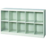 ■JTX 380591)教室用ロッカー KH10NW-T 5列2段 KH10NWT(2093541)[送料別途見積り][法人・事業所限定][外直送]