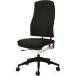 ■プラス 696400)事務イス リオルガワン KC-RP64SL BK KCRP64SLBK(2095088)[送料別途見積り][法人・事業..