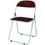 ■JTX 183877)折畳イス FO-22A ブラウン アルミパイプ FO22ABR(2096713)[送料別途見積り][法人・事業所..