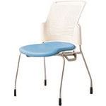 ■プラス 629426)会議イス チェダーC MC-W51NH LB MCW51NHLB(2098439)[送料別途見積り][法人・事業所限..