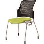 ■プラス 629413)会議イス チェダーC MC-W61NH YG MCW61NHYG(2098441)[送料別途見積り][法人・事業所限定][外直送]