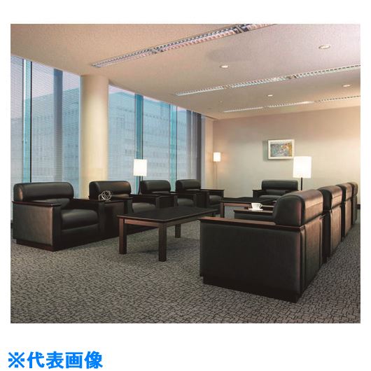 ■PLUS 69393)RS-85 センターテーブル CT-8512F DB CT8512FDB(2102954)[送料別途お見積り][法人限定][外直送]