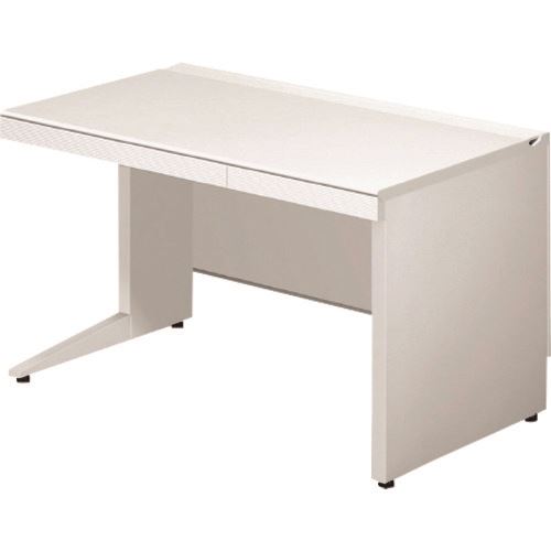■PLUS 674380)ステージオ 平机 ST−F187H−LP WM/W STF187HLPWMW(2103294)[送料別途お見積り][法人限定][外直送]