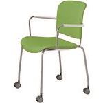 ■プラス 17558)会議イス フィトナ MB-F63SE YG MBF63SEYG(2104677)[送料別途見積り][法人・事業所限定][外直送]