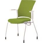 ■プラス 629633)会議イス チェダーC MB-W50S LGR MBW50SLGR(2104797)[送料別途見積り][法人・事業所限..