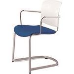 ■PLUS 17496)会議イス フィトナ MB−F61SEH LB MBF61SEHLB(2106281)[送料別途お見積...