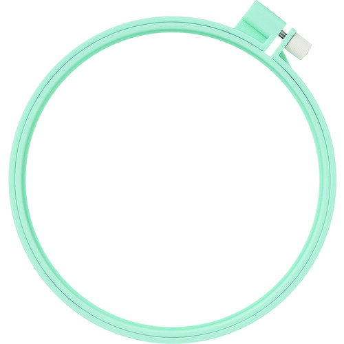 ■CLOVER カラフル刺しゅう枠15cm ブルー 57265(2110615)[送料別途お見積り][法人限定][掲外取寄]