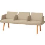 オレンジブック トラスコ中山　TRUSCOプラス 40324)LS-5000 3人掛け 全肘付 LS-5334AN LG 〔品番:LS5334ANLG〕[ 注番:2110893]特長仕様仕様2●LS−5000　3人掛け　全肘付　LS−533...