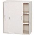 书库 - ■PLUS 635343)LX−5 引違い保管庫 L5−105S W4 L5105SW4(2113165)[送料別途お見積り][法人限定][外直送]