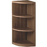 ■PLUS 770038)WF シェルフ コーナー3段 WF−110CNSF PW WF110CNSFPW(2115266)[送料別途お見積り][法人限定][外直送]