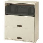 ■プラス 615887LX-5オープンラテラル3段L5-A105HO-3 LGY L5A105HO3LGY(2116411)[送料別途見積り][法人..