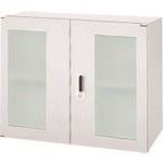 ■プラス 635705)LX-5 ガラス両開き保管庫 L5-70AG W4 L570AGW4(2116572)[送料別途見積り][法人・事業所..