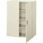 ■プラス 615064)LX-5 両開き保管庫ハニカム扉 L5-140AH LGY L5140AHLGY(2117160)[送料別途見積り][法人・事業所限定][外直送]