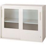 ■PLUS 648328)L6 引違いガラス保管庫 L6−70G−C W4 L670GCW4(2117927)[送料別途お見...