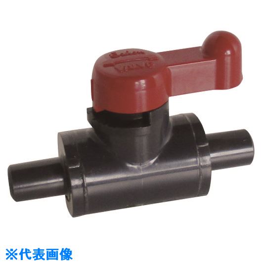 ■エスロン ミニボール 本体材質PVC シール材質EPDM ストレート ストレート 6A MV6SS(2118917)[送料別途..