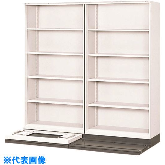 书柜 - ■PLUS 648837)L6 横移動基本型 L6−42YM−K W4 L642YMKW4(2120350)[送料別途お見積り][法人限定][外直送]