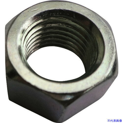 ■紀州ファスナー S45C六角ナット三価クロメート小形1種M8-1.25 40040800001T(2122054)[送料別途見積り][法人・事業所限定][外直送]