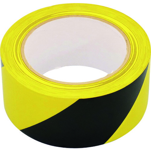 ■グリーンクロス エコノミーラインテープ トラ 50mm x 33M 6300004125(2123664)[送料別途お見積り][法人限定][外直送]