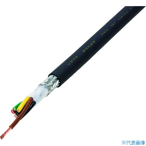 オレンジブック トラスコ中山　TRUSCO倉茂電工 ハイプレン VCTF23NXXS 100M 〔品番:VCTF23NXXS6X0.5SQ100〕[ 注番:2132410]特長●耐油、耐熱、耐震性に優れたVCTFです。用途●電気機器内外への配線用。仕様●芯数：6●仕上がり外径(mm)：8.4●長さ(m)：100●許容電流(30℃)(A)：5●サイズ([[MM2]])：0.5●定格 (V)：300仕様2●UL AWM材質/仕上●導体：軟銅集合線●絶縁体：耐熱性ビニル混合物●シース：耐油・耐熱性ビニル混合物セット内容/付属品注意原産国（名称）日本JANコード本体質量10kgオレンジブック トラスコ中山　TRUSCO倉茂電工 ハイプレン VCTF23NXXS 100M 〔品番:VCTF23NXXS6X0.5SQ100〕[注番:2132410][本体質量：10kg]分類》電子機器》電気・電子部品》ケーブル☆納期情報：メーカー直送品（送料元払い）【法人限定＝会社名ご記入お願い致します。】 ※北海道・沖縄・離島は運賃別途商品も含む