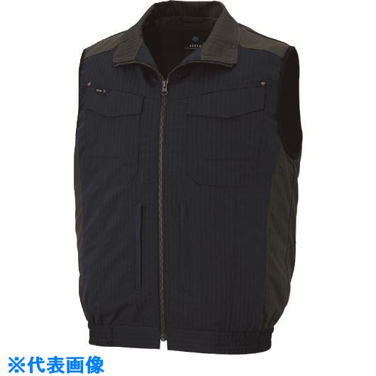 ■アイトス 空調服用ベスト(空調服TM) ネイビー LL AZ30697008LL(2137469)[送料別途お見積り][法人限定][掲外取寄]