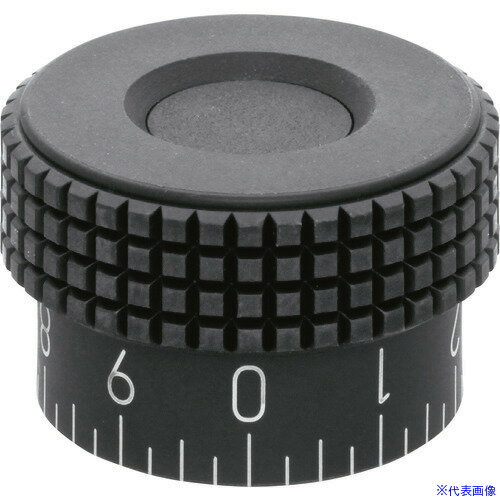 ■ELESA グリル コントロール ノブ GCKM508BK(2142595)[送料別途見積り][法人・事業所限定][掲外取寄]