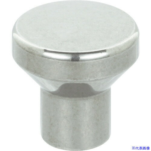 金属器具 - ■kipp マッシュルーム型ノブHD(ハイジェニックデザイン)仕様 HDLMK25M6(2145819)[送料別途お見積り][法人限定][掲外取寄]