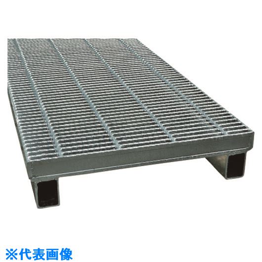 ■タカラ LSハイテングレーチング かさ上げ(JIS道路側溝用) 細目 T-2 KJH2540AT2(2150031)[送料別途お見..