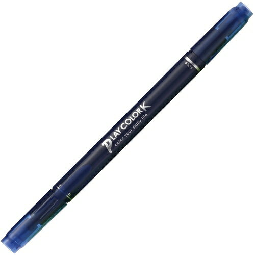 ■Tombow 水性サインペン プレイカラーK ネイビー WSPK42(2158080)×5[送料別途お見積り][法人限定][掲外取寄](3.0)