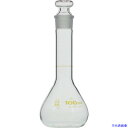 ■SIBATA メスフラスコ 短形 100mL 023080100(2159549)