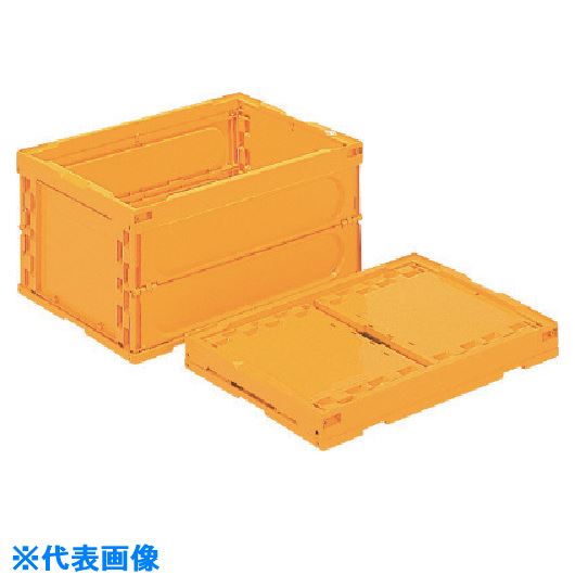 オレンジブック トラスコ中山　TRUSCOサンコー 折りたたみコンテナー 552100 オリコン40B−K(2) (底面嵌合突起無) 42.8L イエロー 黄 〔品番:552100YE00〕[ 注番:2162093]特長●折りたたむことで保管スペースを1/4にまで縮小可能です。●限られたスペースを有効活用できます。●折りたたむことにより返送時の輸送効率を大幅に向上させ、運送費の削減にも寄与します。仕様●容量(L)：42.8●色：イエロー●外形寸法(mm)間口：530●外形寸法(mm)奥行：367●外形寸法(mm)高さ：271●有効内寸(mm)間口：491●有効内寸(mm)奥行：333●有効内寸(mm)高さ：254●折りたたみ高さ(mm)：66●適合カード差し(別売)：両短辺21型●オプション：フタ●特注仕様にて各種ラベル剥離機構有仕様2材質/仕上●ポリプロピレン（PP）セット内容/付属品注意●火気厳禁●出荷単位未満のご注文については運賃￥1500　北海道、沖縄、離島は都度見積り致します原産国（名称）日本JANコード本体質量2240gオレンジブック トラスコ中山　TRUSCOサンコー 折りたたみコンテナー 552100 オリコン40B−K(2) (底面嵌合突起無) 42.8L イエロー 黄 〔品番:552100YE00〕[注番:2162093][本体質量：2240g]分類》物流・保管用品》コンテナ・パレット》折りたたみコンテナ☆納期情報：オレンジブック掲載以外でメーカー直送品【法人限定＝会社名ご記入お願い致します。】