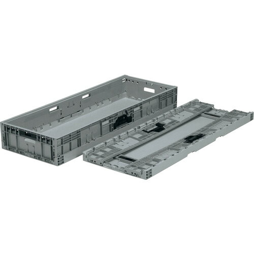 オレンジブック トラスコ中山　TRUSCOサンコー TP規格折りたたみコンテナ 556710 TPO−4122 ライトグレー 〔品番:SK556710〕[ 注番:2163681]特長●物流効率を最大限に追求する、TP規格コンテナーの内倒れ式オリコンです。●バラバラの容器サイズであっても安定した段積みが可能です。●底面にはTP規格に基づき、一定間隔にブロックが配置されています。●このブロック配置により、サイズや容器の方向を問わず安定した段積みが可能です。●上枠が無い為、オリタタミ時の高さを抑える事ができ収納効率に大変優れています。仕様●容量(L)：105●色：ライトグレー●外形寸法(mm)間口：1340●外形寸法(mm)奥行：503●外形寸法(mm)高さ：195●有効内寸(mm)間口：1300●有効内寸(mm)奥行：433●有効内寸(mm)高さ：168●適合カード差し(別売)：一体式（4側面）●折りたたみ高さ(mm)：68●底面ブロック数：24仕様2材質/仕上●ポリプロピレン（PP）セット内容/付属品注意●火気厳禁原産国（名称）日本JANコード4983049334151本体質量5680gオレンジブック トラスコ中山　TRUSCOサンコー TP規格折りたたみコンテナ 556710 TPO−4122 ライトグレー 〔品番:SK556710〕[注番:2163681][本体質量：5680g]分類》物流・保管用品》コンテナ・パレット》ボックス型コンテナ☆納期情報：オレンジブック掲載以外でメーカー直送品【法人限定＝会社名ご記入お願い致します。】