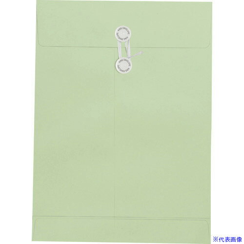 ■キングコーポ 角形2号 箱貼ハトメ 120gウグイス100枚X1箱 110310(2164005)[法人限定][外直送元]