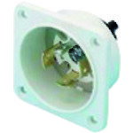 ■アメリカン電機 引掛形フランジインレット 4325(2165088)[送料別途お見積り][法人限定][掲外取寄]