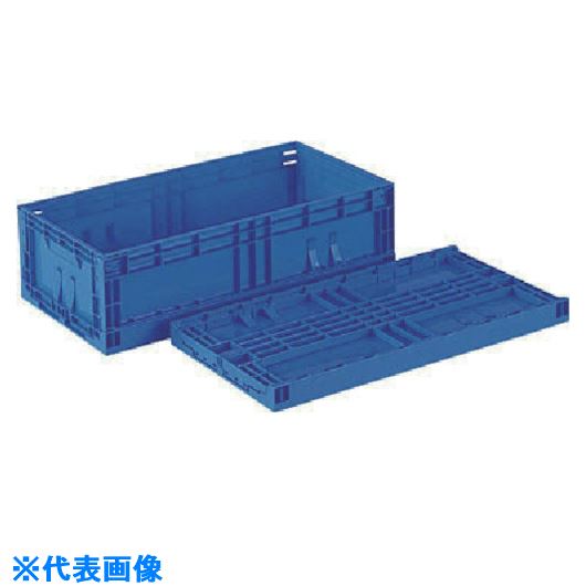 ■サンコー 折りたたみコンテナー 556900 オリコンEP21B SK556900(2165299)[送料別途見積り][法人・事業所限定][外直送]