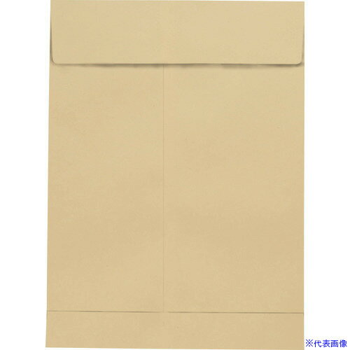 ■キングコーポ 角形2号 箱貼封筒 120gクリーム100枚X1箱 100309(2165536)[法人限定][外直送元]