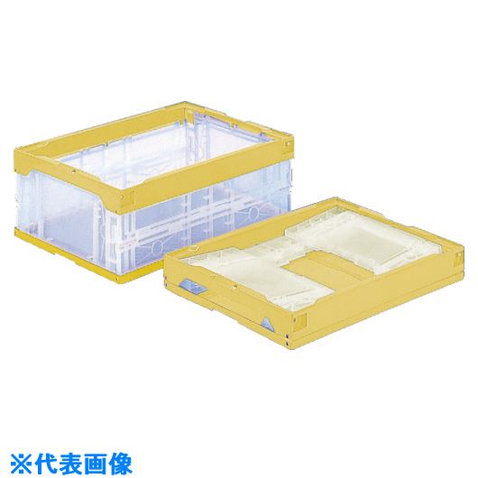 オレンジブック トラスコ中山　TRUSCOサンコー 折りたたみコンテナー 551000 オリコン30B 透明黄 〔品番:SKO30BTMYE〕[ 注番:2166820]特長●外から内容物の確認ができます。●段バラシをしての内容物確認作業がなくなり作業効率を高めます。●折りたたむことで保管スペースを1/4にまで縮小可能です。●限られたスペースを有効活用できます。●折りたたむことにより返送時の輸送効率を大幅に向上させ、運送費の削減にも寄与します。仕様●容量(L)：31.7●色：透明イエロー●外形寸法(mm)間口：530●外形寸法(mm)奥行：366●外形寸法(mm)高さ：206●有効内寸(mm)間口：490●有効内寸(mm)奥行：331●有効内寸(mm)高さ：188●折りたたみ高さ(mm)：77●適合カード差し(別売)：両短辺21型●オプション：フタ、中フタ、サンファスナー2型仕様2材質/仕上●ポリプロピレン（PP）セット内容/付属品注意原産国（名称）日本JANコード本体質量2080gオレンジブック トラスコ中山　TRUSCOサンコー 折りたたみコンテナー 551000 オリコン30B 透明黄 〔品番:SKO30BTMYE〕[注番:2166820][本体質量：2080g]分類》物流・保管用品》コンテナ・パレット》折りたたみコンテナ☆納期情報：オレンジブック掲載以外でメーカー直送品【法人限定＝会社名ご記入お願い致します。】